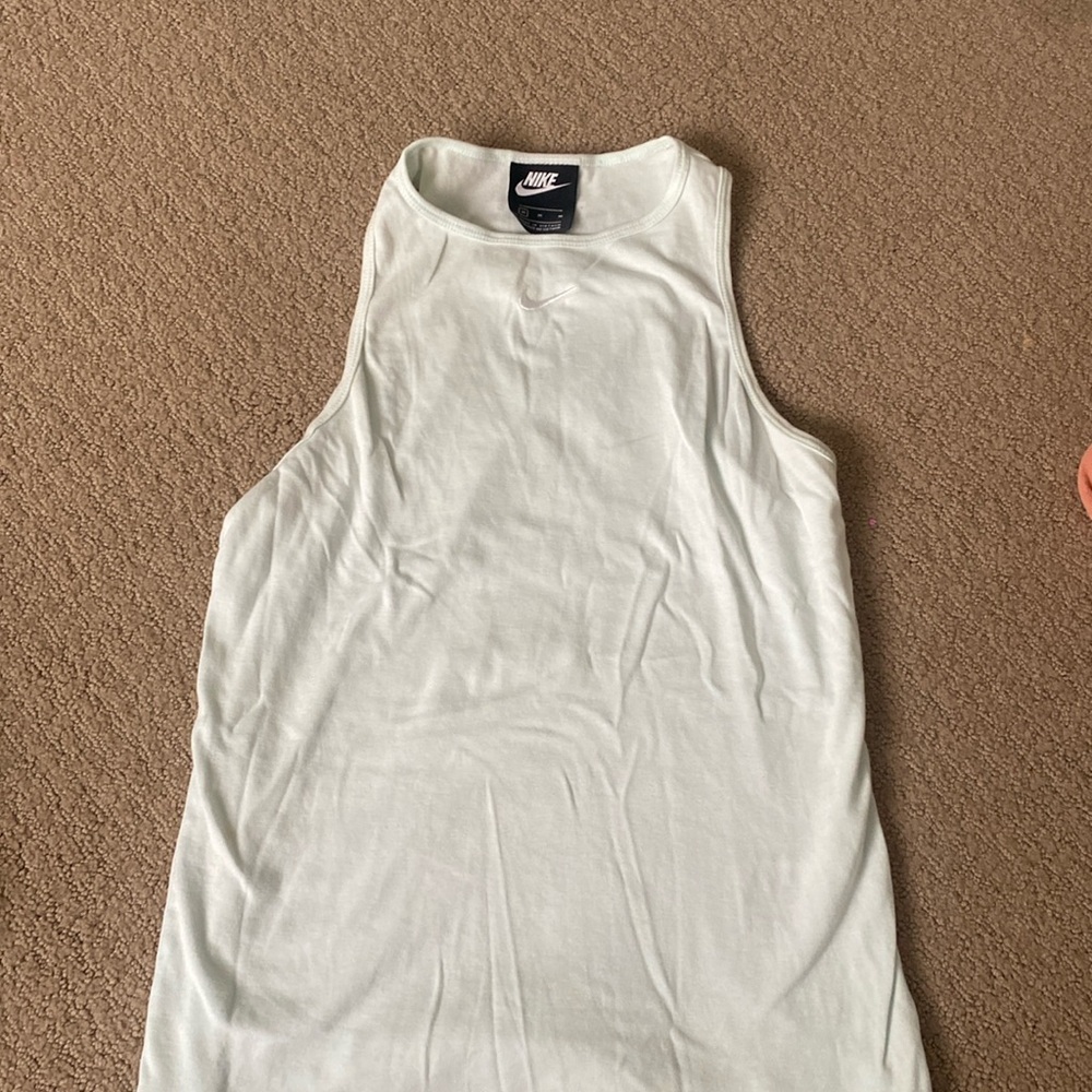 Women’s Eggshell Blue/Green Nike Tank Top